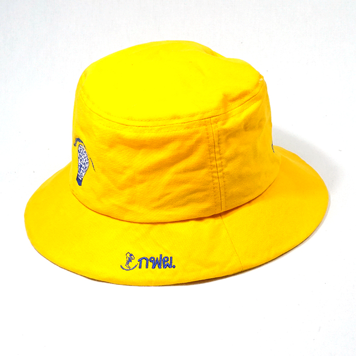 หมวกปีกรอบสีเหลือง