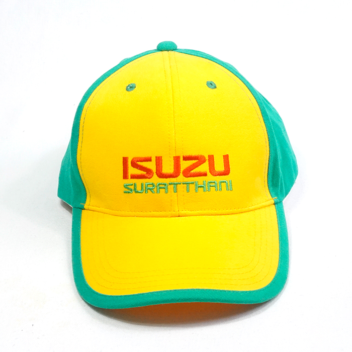 หมวกแก๊ปทูโทนกุ้นปีกหมวก ISUZU