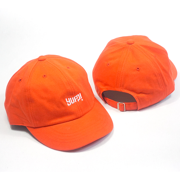 หมวกแบรนด์สีส้ม YUP